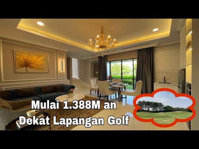 Tropical Modern House in Cimmanggis Golf Estate Prices start from 1.388 billion