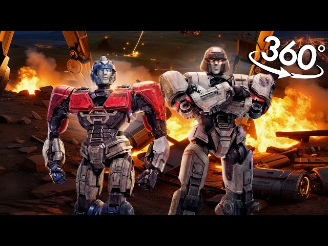 HELP Find The Transformers!! | Finding Challenge 360º VR Video