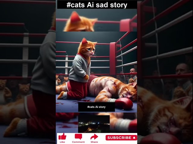 sad ai cat stories #shorts #viralshorts #youtubeshorts #cats #funny #viral #tiktok #trendingshorts