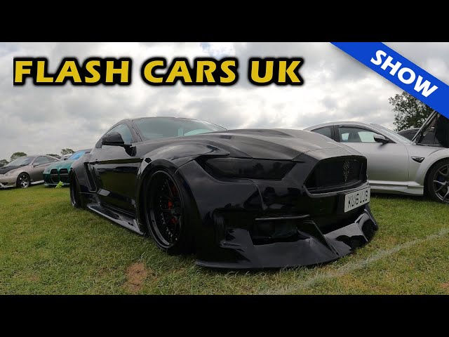 Modified Cars & Supercars at FlashCarsUK Show!