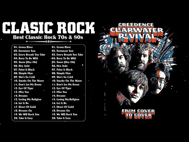 Best Classic Rock Of 70s & 80s | Classic Rock Songs Playlist | The Ultimate Classic Rock Hits