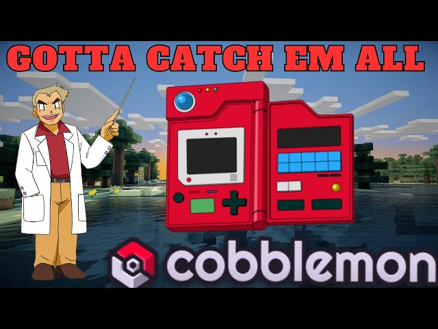 Building The Pokedex In Cobblemon: The Best Cobblemon Let's Play Series Ep 4