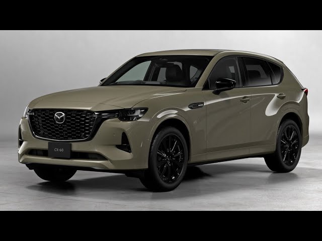 2025 Mazda CX-60 Model Updated & New Packages