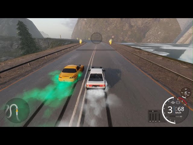 CarX Drift Racing Tandem Toyota AE86  Trueno (Hachi Roku) VS Honda S2000 (Redline S)