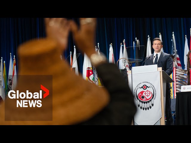 First Nations chiefs confront Poilievre on his priorities when it comes to Indigenous issues