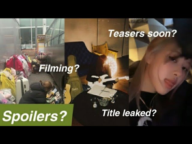 Rosé solo spoilers (Leaked title, filming?, written by Rosé)