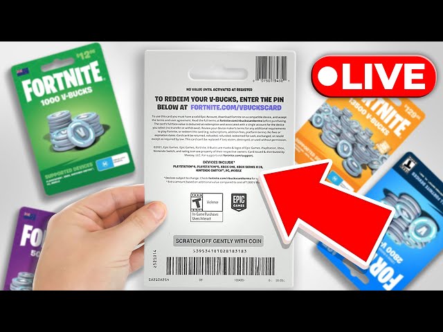 [🔴 FORTNITE LIVE] GIFTING FREE VBUCKS + SKINS! CLAIM FREE VBUCKS CODES & SKINS NOW! (Chapter 5)