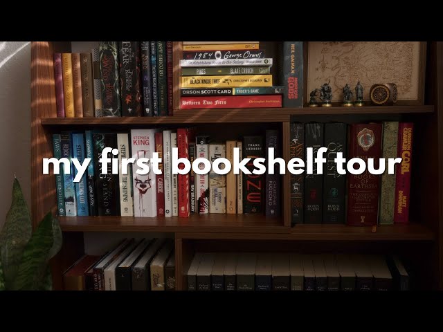 Not Your Typical Booktube Bookshelf Tour.