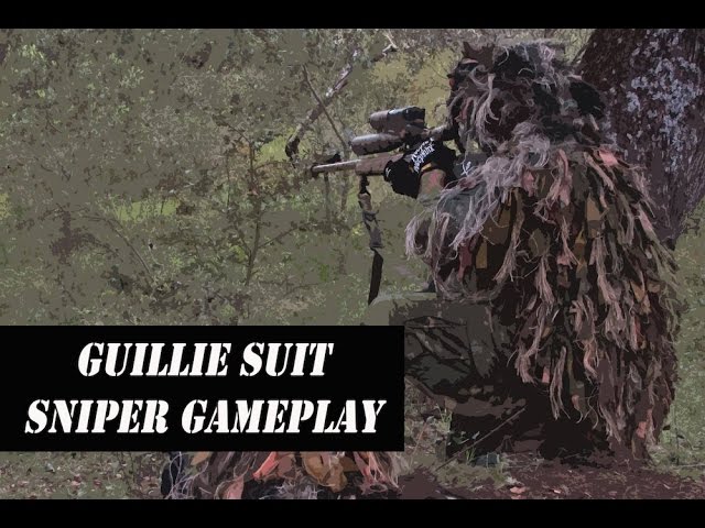 Enemy flanked - Ghillie suit sniper gameplay