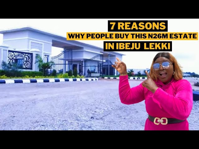 7 Reasons why people buy this ₦‎26,000,000 estate in ibeju lekki