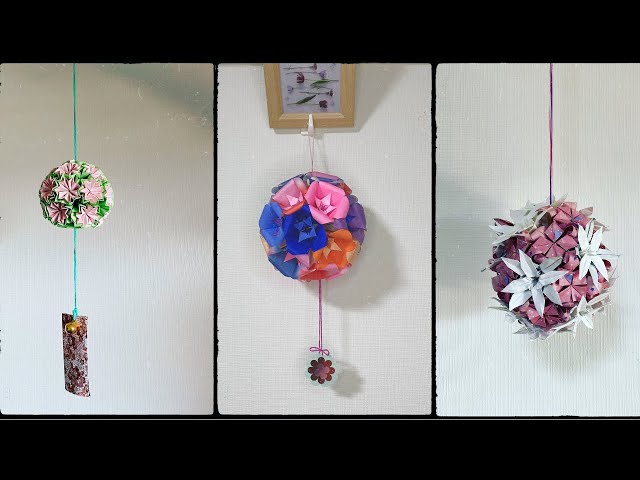 Origami Flower Ball Ideas #1  handmade, DIY