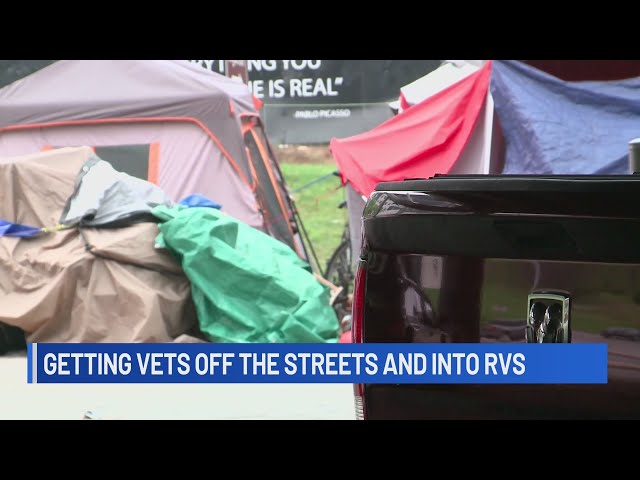 Nonprofit helps veterans get off the streets an into RVs