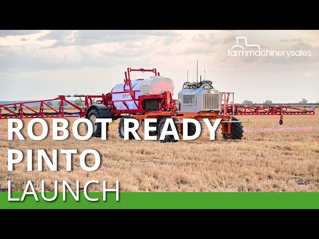 Croplands Robot Ready Pinto launch | Autonomous Weed-It Sprayer FIRST LOOK