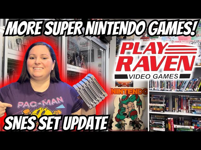 Finding Super Nintendo (SNES) Games in MARYLAND! Complete SNES Set Update!