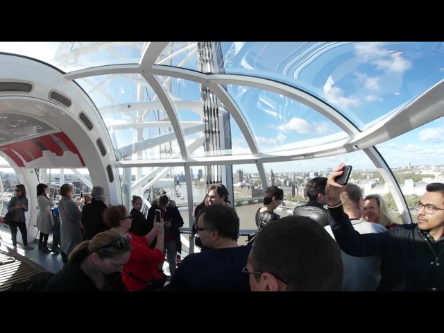 London Eye full rotation 360