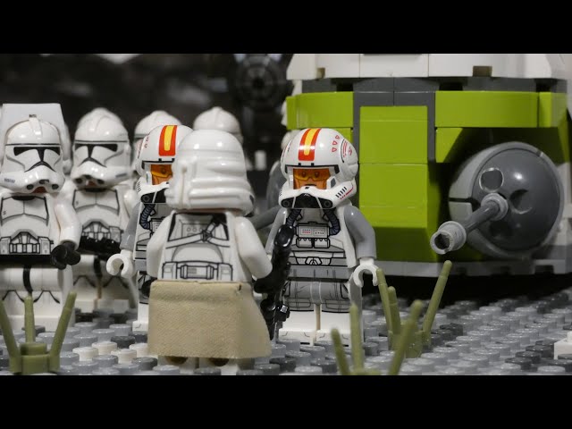 141st Clone Batallion  : The siege of Tokmia LEGO Star Wars Stop Motion Trailer