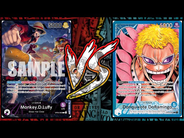 Purple Luffy VS Doflamingo | One Piece TCG | OP09 Tournament Gameplay