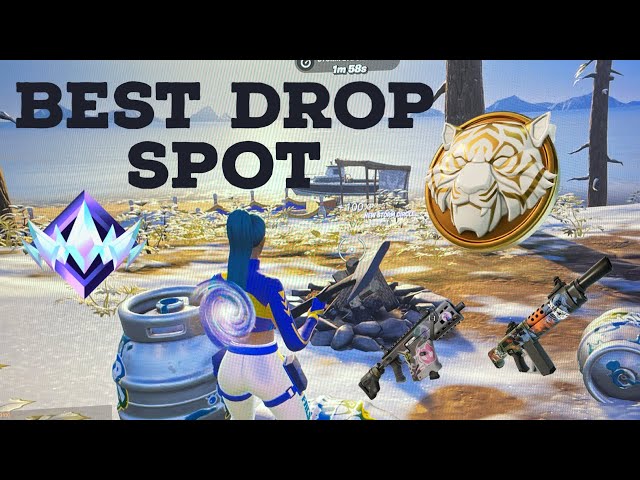 NEW BEST DROP SPOT IN FORTNITE (Rank up Fast)