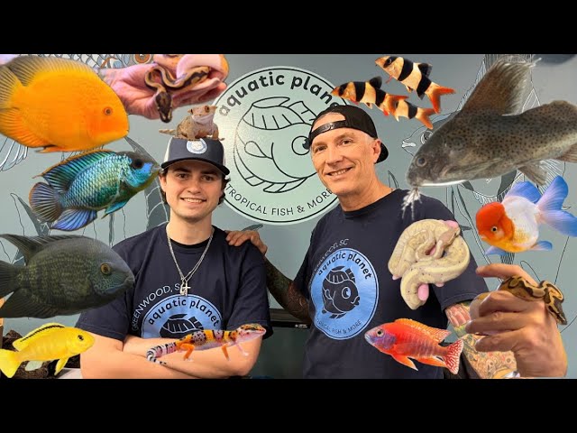 Aquatic Planet’s Amazing Pet Store Tour!