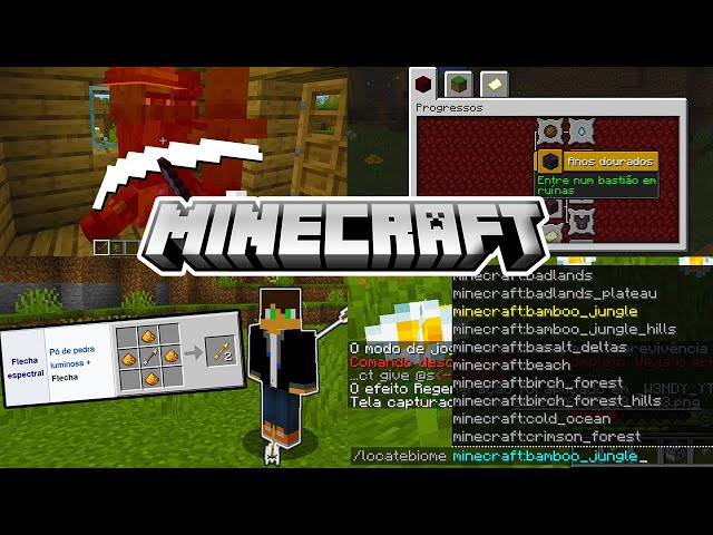 PARIDADES E FUNÇÕES QUE FALTAM CHEGAR AO MINECRAFT PE! MCPE 1.16! FUNÇÕES MINECRAFT JAVA EDITION!