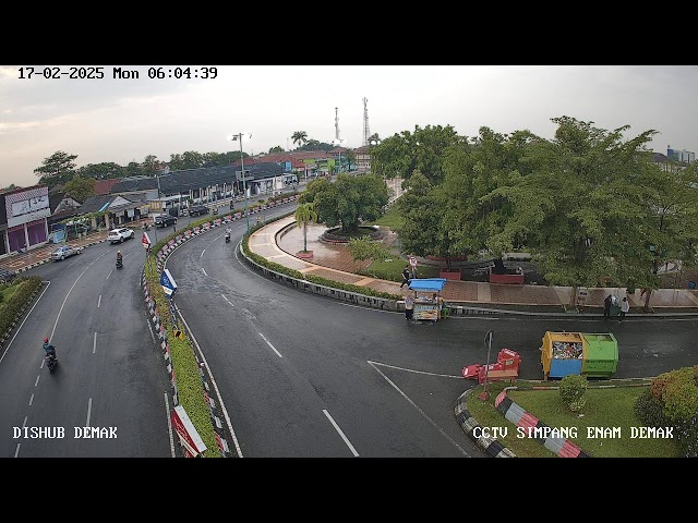 🔴[LIVE CCTV]  ALUN - ALUN DEMAK [02] by DISHUB KAB. DEMAK