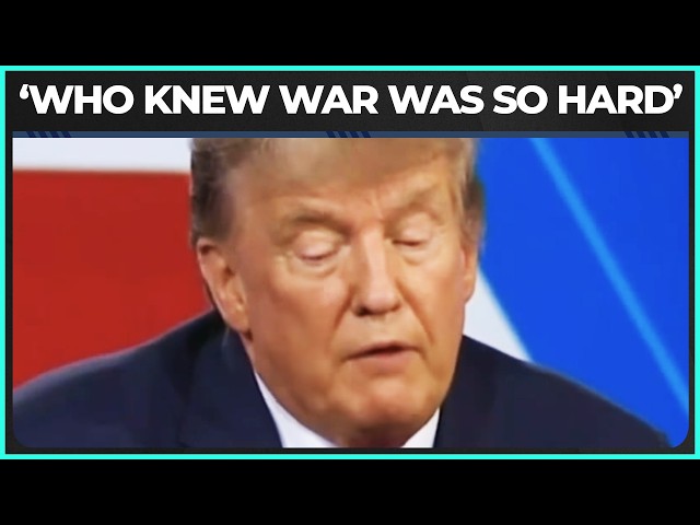 Trump: 'Who Knew War Could Be So Complicated'