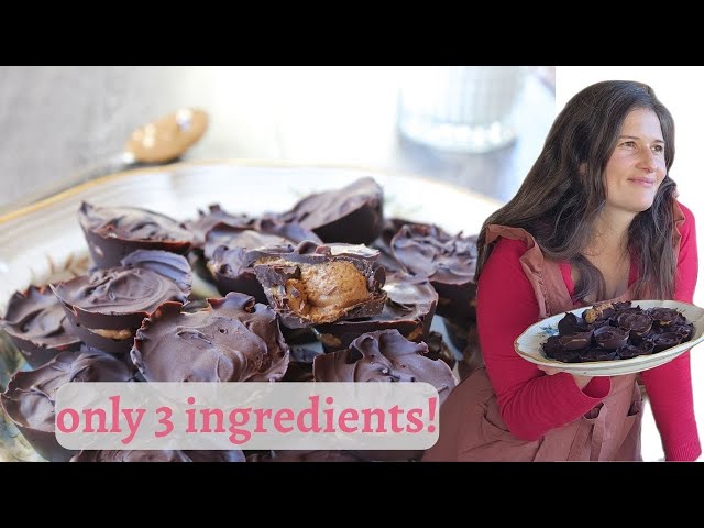 Peanut Butter Cups (or Almond Butter) | KETO | NO ADDED SUGAR | 3 INGREDIENTS