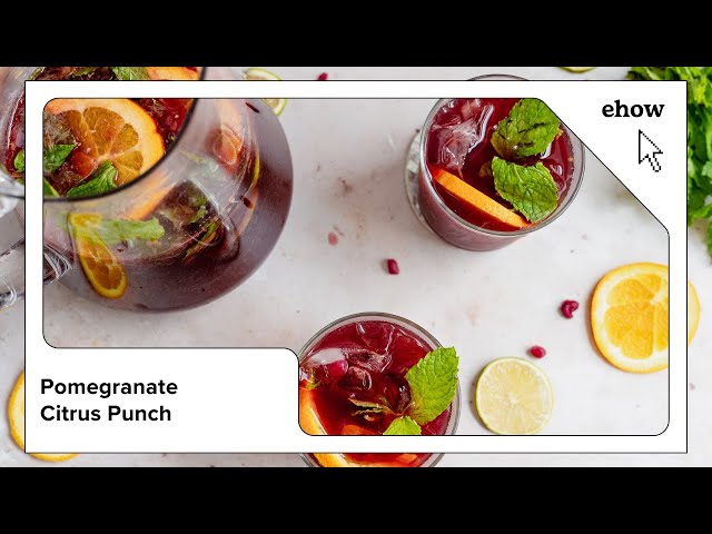 Pomegranate Citrus Punch