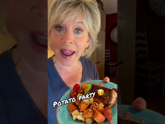 Potato Party 🥳 #shorts #potato #food #recipe #weightloss #health #wellness #foodaddict #sugarfree