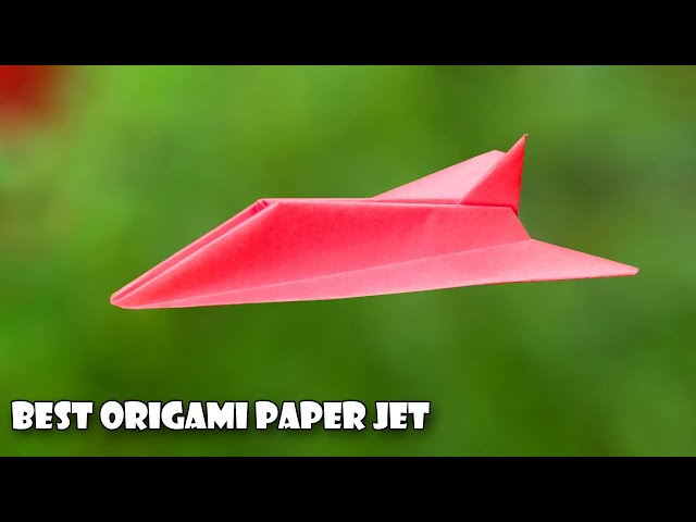 best origami paper jet easy | Paper Plane | Origami fighter plane easy |origami plane that flies far