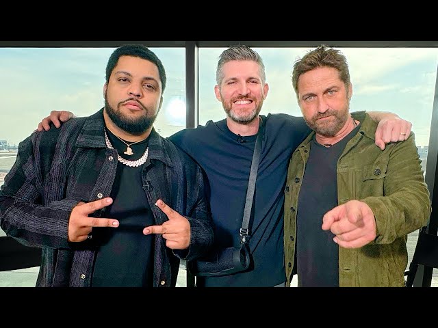 Harry Mack Freestyles for Gerard Butler and O'Shea Jackson Jr. for Den of Thieves 2: Pantera