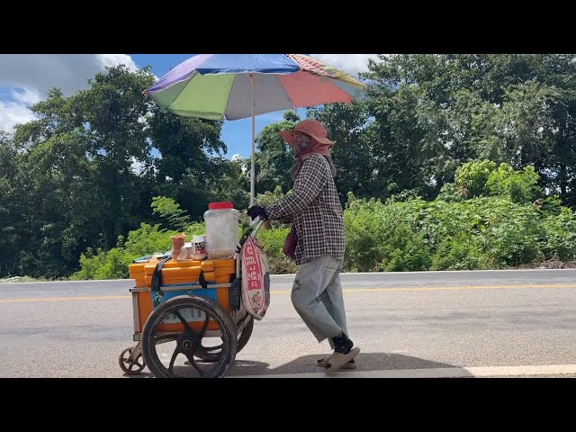 Village Street Food is Delicious , Cambodia