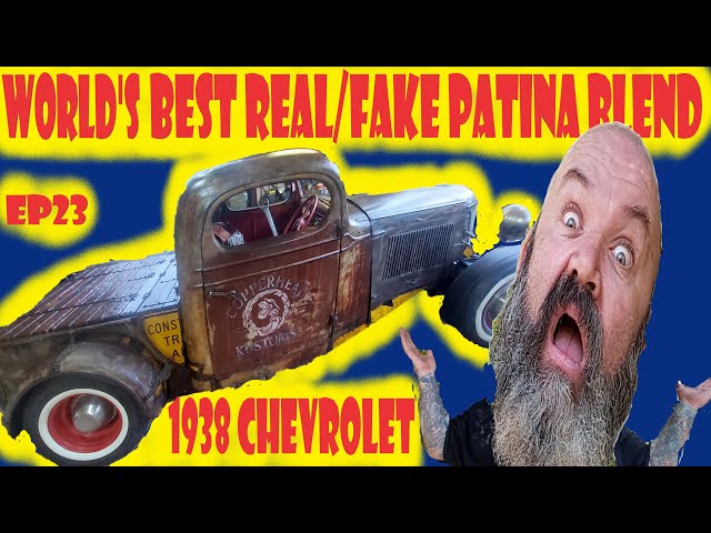 Is this the best Patina Paint blending Technique? 1938 Chevrolet/Holden Pickup! EP23