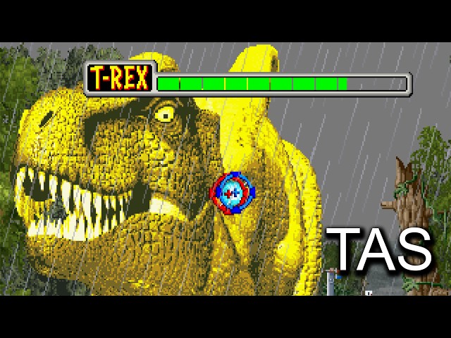 [TAS] Jurassic Park Arcade (2 players) (Sega 1993)