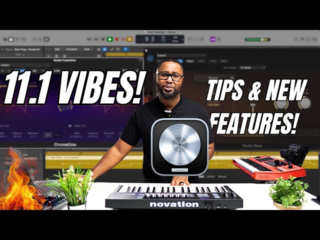 Logic Pro 11.1 Vibes & Tips! 😮‍💨🙏🏾