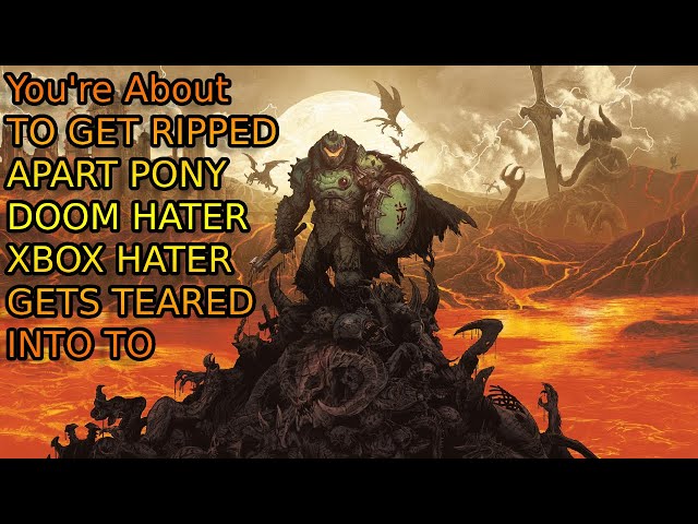 PlayStation FANBOY Gets RIPPED APART After Hating On XBOX Showcase And DOOM The DARK AGES! PONYS