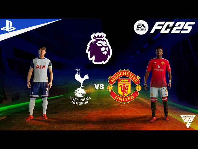 FC 25 - Spurs vs Manchester united - Premier League 2024-25 Match | PS5™ Gameplay | 4K