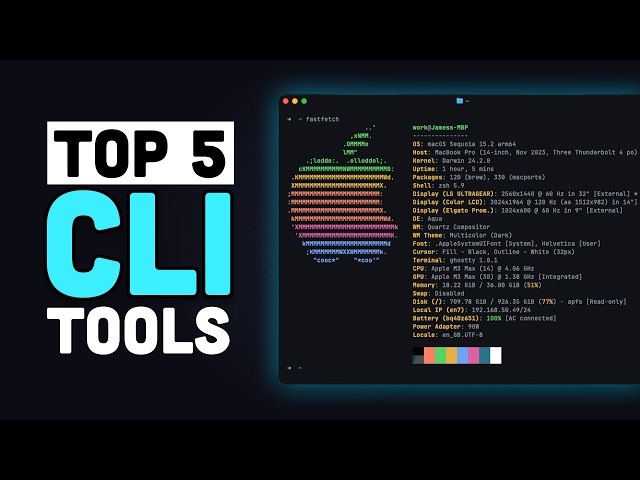 5 Must-Have CLI Tools in 2025