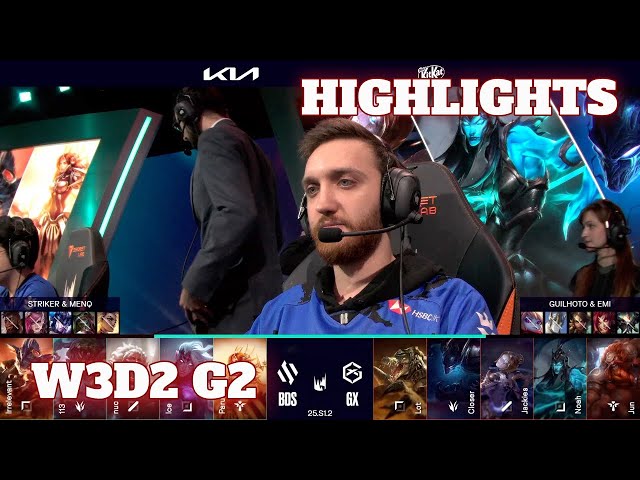 BDS vs GX - Highlights | Week 3 Day 2 LEC Winter 2025 | Team BDS vs GIANTX W3D2