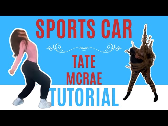 Sports Car by Tate McRae* STEP BY STEP DANCE TUTORIAL (beginner friendly)