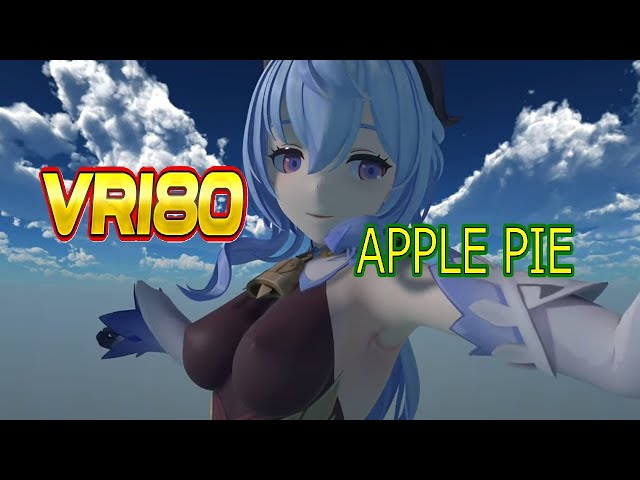 【VR180】Ganyu(甘雨) - APPLE PIE【DanceXR(MMD) 】