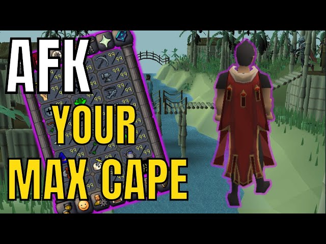 How To AFK Your Max Cape In Runescape [OSRS] 2024