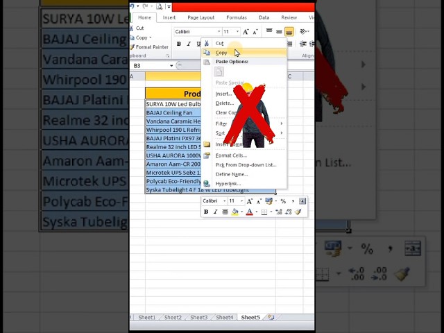 Avoid the Copy and Paste in Microsoft Excel #excel #copypaste #exceltips #new #top