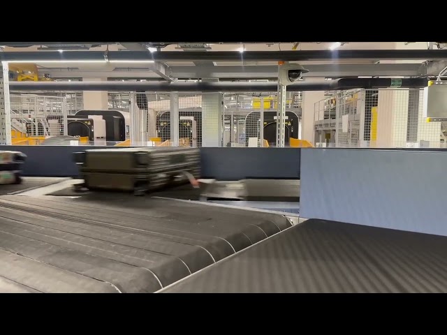 New luggage sorting system at Zurich Airport