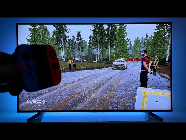 WRC 9 The Official Game (p6) | Nintendo Switch V2 - dock mode gameplay | 4K TV