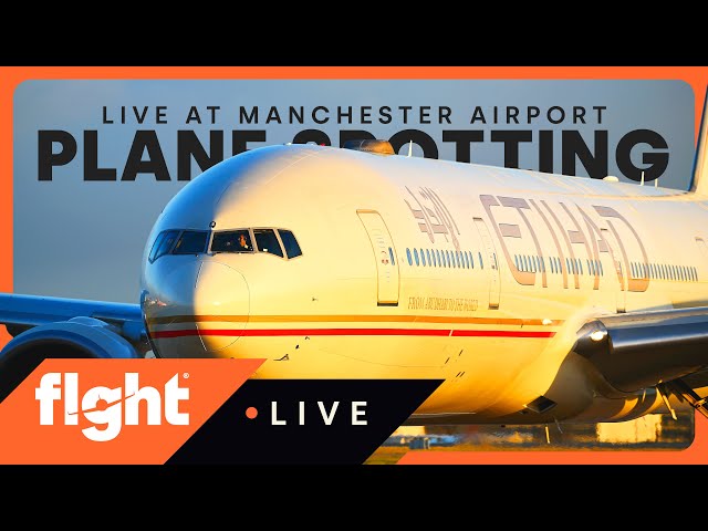 ♦️ LIVE Manchester Airport Plane Spotting - 01/02/25