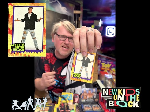 NKOTB Retro Wax trading card Pack-POP THAT PACK!