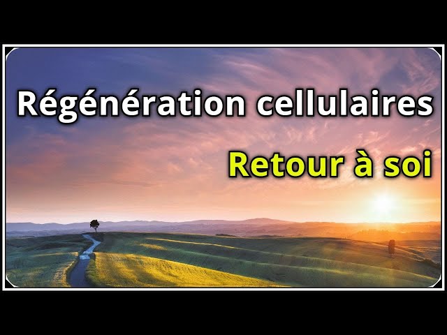 Méditation guidée - Régénération cellulaires et retour à soi