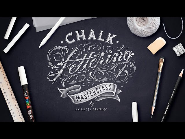 Chalk Lettering Masterclass | Online Course Available 🤍