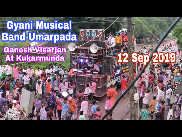 Gyani Musical Band Umarpada | 🙏अनंत चतुर्थी 🚩गणेश विसर्जन At Kukarmunda | 12 Sep 2019